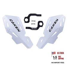 Universal Hand Guards for 7/8" 22mm 1 1/8" 28mm Bar White