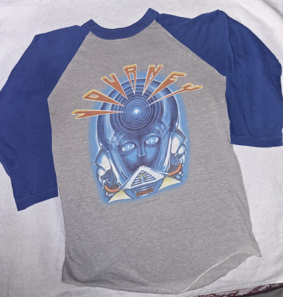 Camiseta de Concierto Journey Frontiers World Tour 1983 Original DE COLECCIÓN X-pequeña De Colección Foto 2 de 4