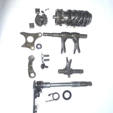 83 Honda Cr80r Cr80 Gear Drum Shift Shifting Mechanism Forks OEM vintage