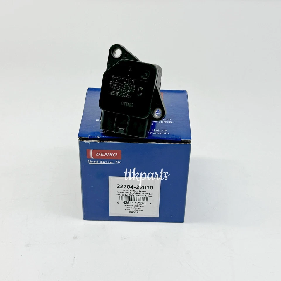 New DENSO Mass Air Flow Meter MAF Sensor For Toyota Lexus Scion 22204-22010 - Imagem 2 de 4