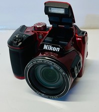 Nikon Coolpix B500 16MP Digital Camera Red 40x Optical Zoom 3  LCD Wifi