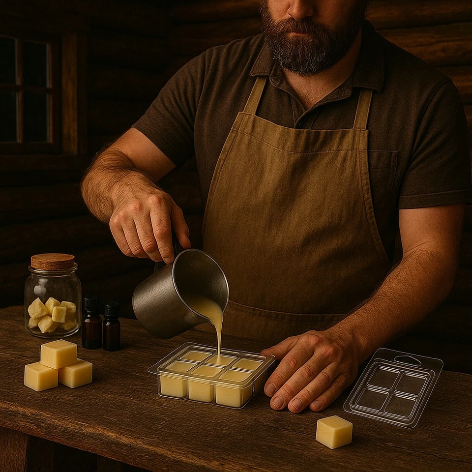 CLiP CANDLES - Crafted Scent For Real Men-Handcrafted Soy Wax Melts-On the Rocks - Image 4 of 4