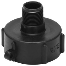 2X(275 330 IBC Tote Adapter Water Hose Male Adapter Garden Hose Plug7024