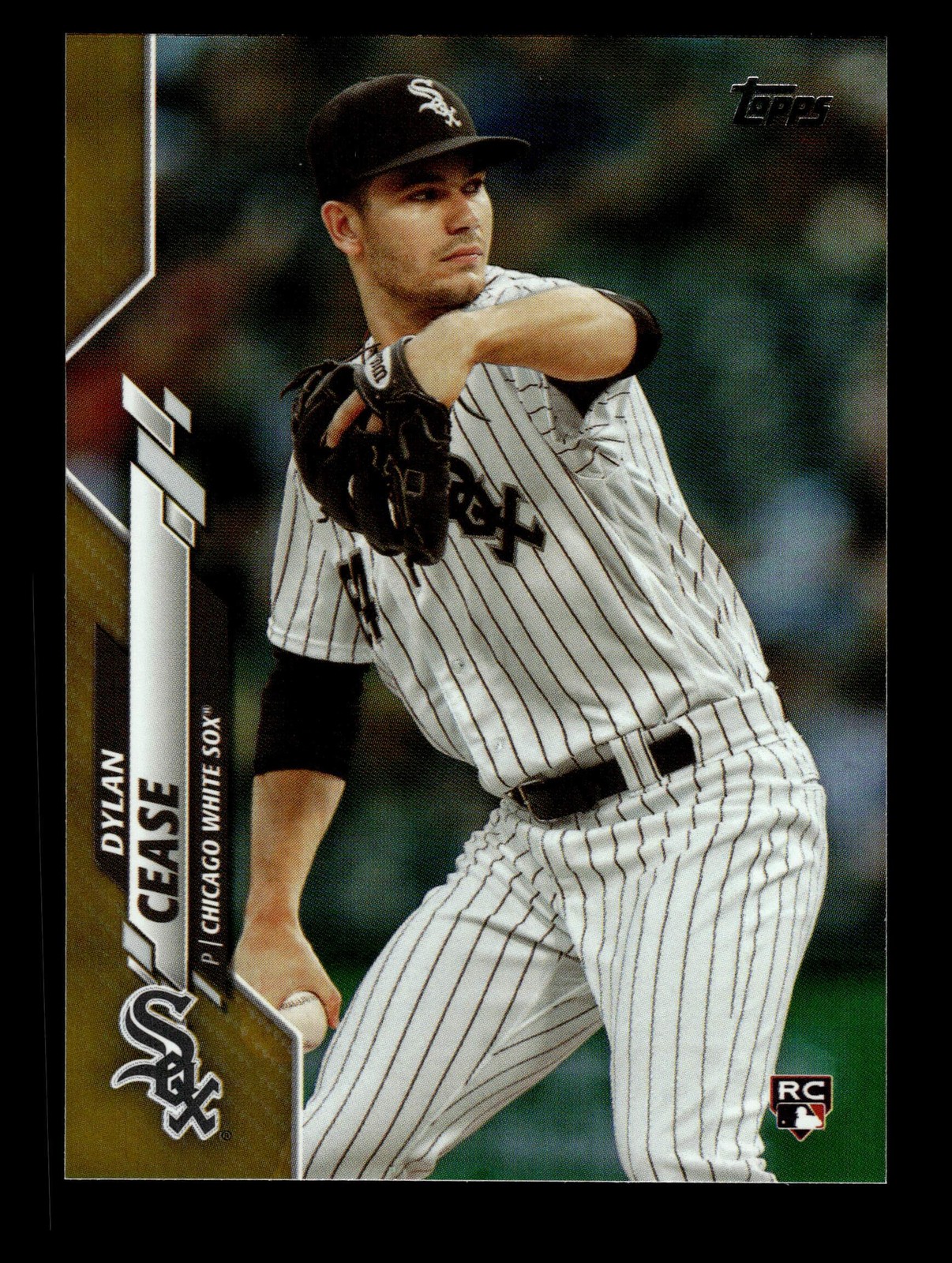 2020 Topps #326 Dylan Cease Gold Foil ROOKIE RC