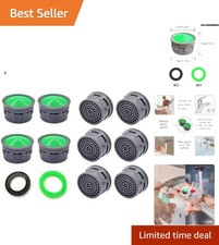 Standard Size Faucet Aerator Replacement Kit   10pcs for Improved Efficiency