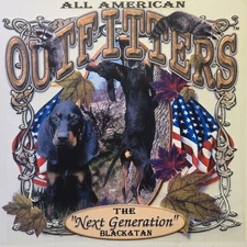 BLACK & TAN NEXT GENERATION COON HUNTING COONHOUND SHIRT #526-K