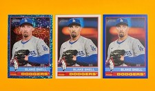 BLAKE SNELL 2025 Topps Heritage #59 CHROME BLUE SPARKLE, BLUE BORDER, and Base