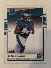2020 Panini Chronicles - Clearly Donruss Rated Rookie Jalen Reagor #RR-JR (RC)