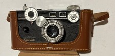 Vintage Argus C3 "The Brick" 50mm Film Rangefinder Camera Leather Case