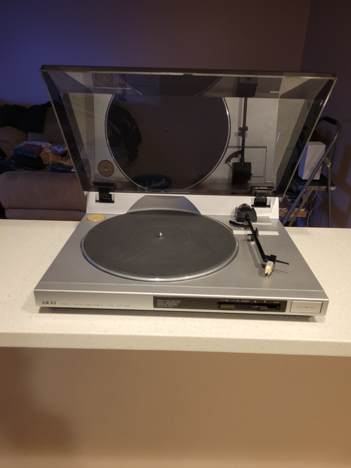 AKAI AP-A2 Direct Drive Semi-Auto Turntable PICKERING TLE Cartridge & DLE Stylus