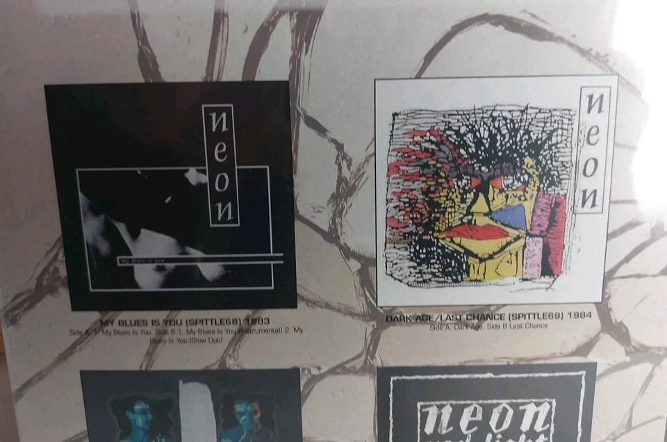 NEON - 4-Vinyl-Box / Rituals LP & 3 frühe 12"es / sealed, neu / Spittle 2018 - Bild 3 von 4