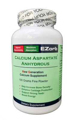 Elixir Ezorb Calcium Powder for Bone, Joint and Muscle Health - 100g