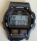 Vintage  Timex Ironman Triathlon  Excellent 8 Lap New Battery Works Needs Strap