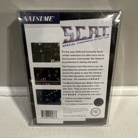 Scat Special Cybernetic Attack Team (Limited Run Games) NES Sealed NEW