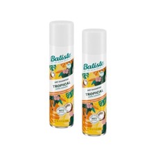 2 Pack Batiste Dry Shampoo Tropical 5.71 Ounce