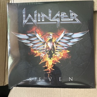 Winger Seven Orange Marble Vinyl LP Rock Frontiers Records Colored Edition