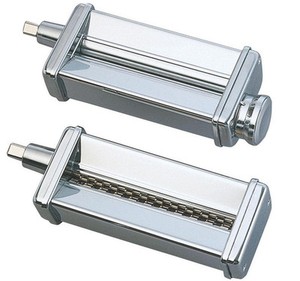 KitchenAid-Pasta-Roller-Maker-amp-Fettuccine-Cutter-spaghetti-egg-noodles-KFETPRA