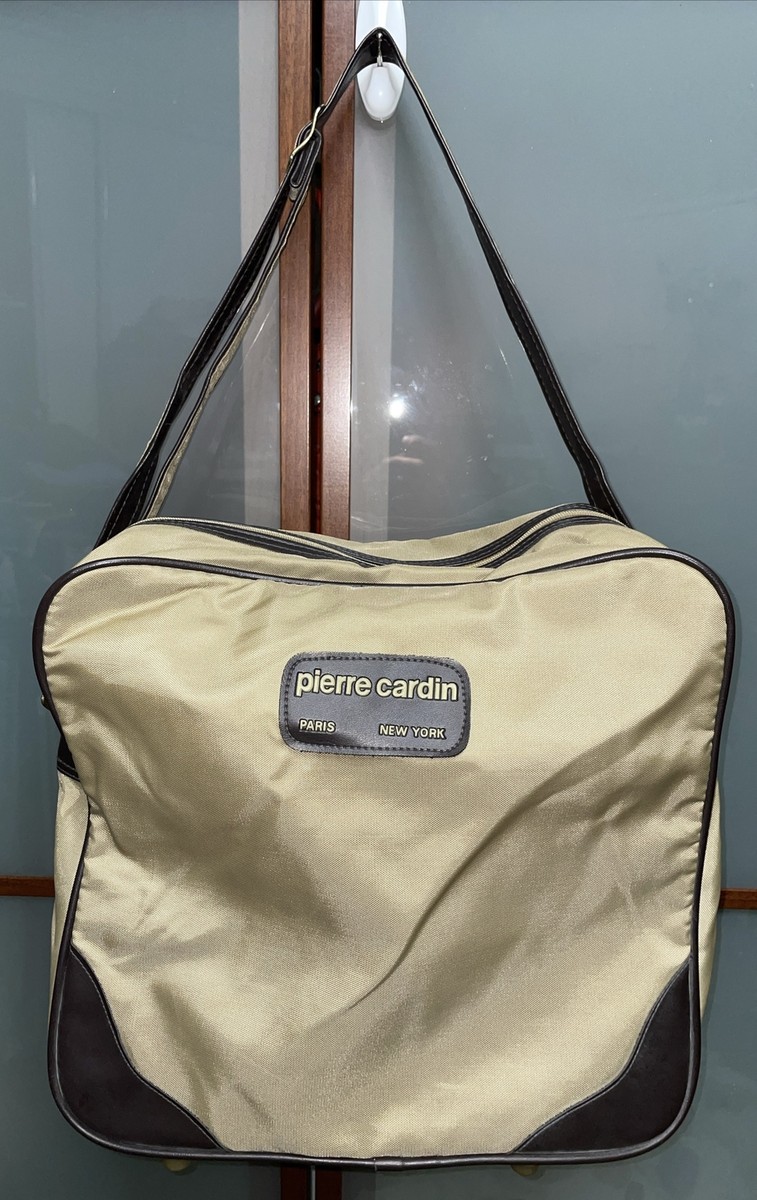 1970s/80s Pierre Cardin Weekender Bag Vintage 70s / 80s PIERRE CARDIN Leather Shoulder Bag Purse  main image 2