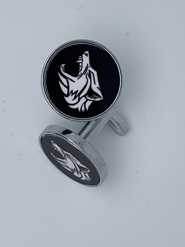 Viking Odin's Wolf Geri and Freki Norse Metal Nordic Cufflinks in Gift Box - Picture 3 of 7