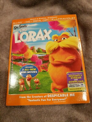 Dr. Seuss The Lorax (Blu-ray / DVD  2-Disc Set, NO Digital Copy)
