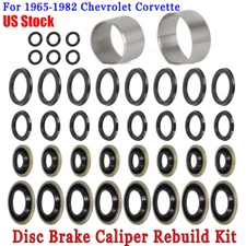 For 1965-1982 Chevrolet Corvette Disc Brake Caliper Rebuild Kit Stainless Steel