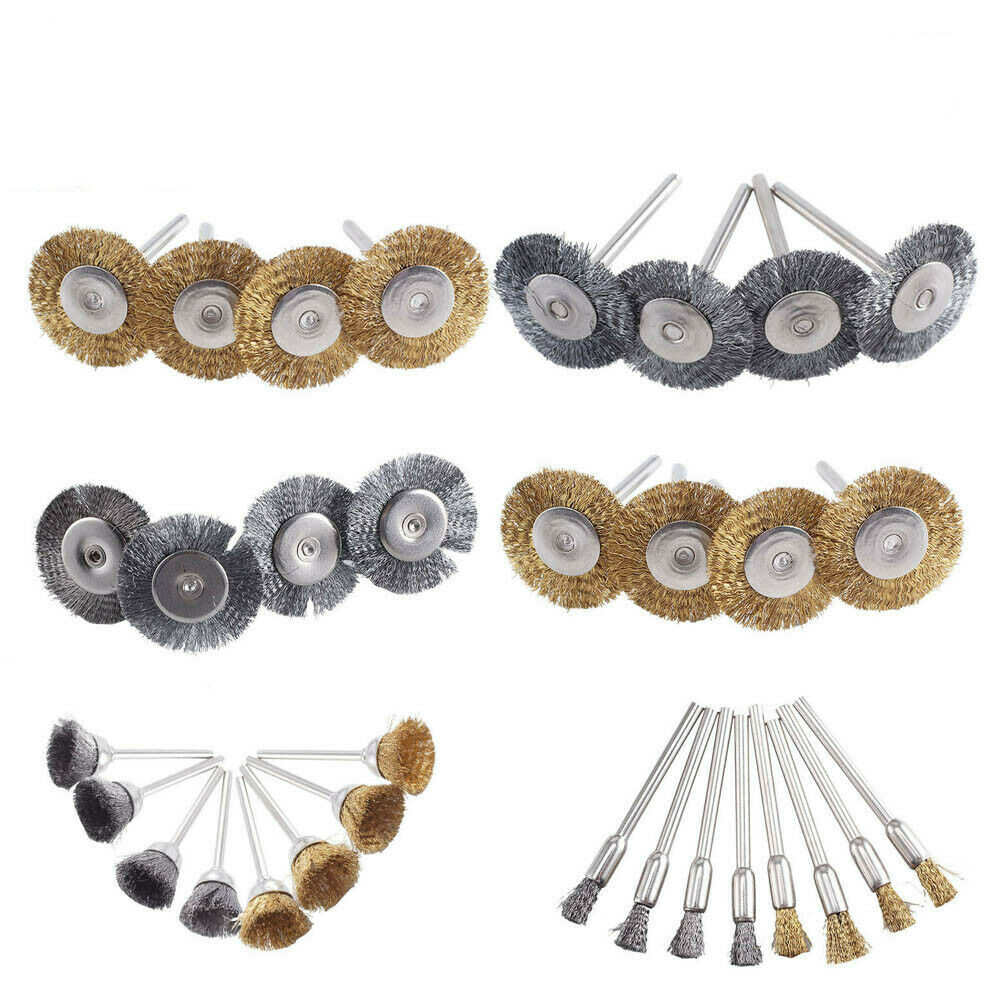 32Pcs Wheel Buffing Polishing Set For Dremel Rotary Tool Bits Accessories Kits