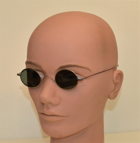 Vintage Renato Balestra RB 1102 Braun Gold Oval Sonnenbrille  display picture 3