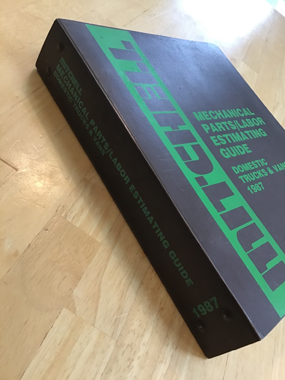 Mitchell Mechanical parts & Labor Estimating Guide 1987 Vol 28/3 Dom ...
