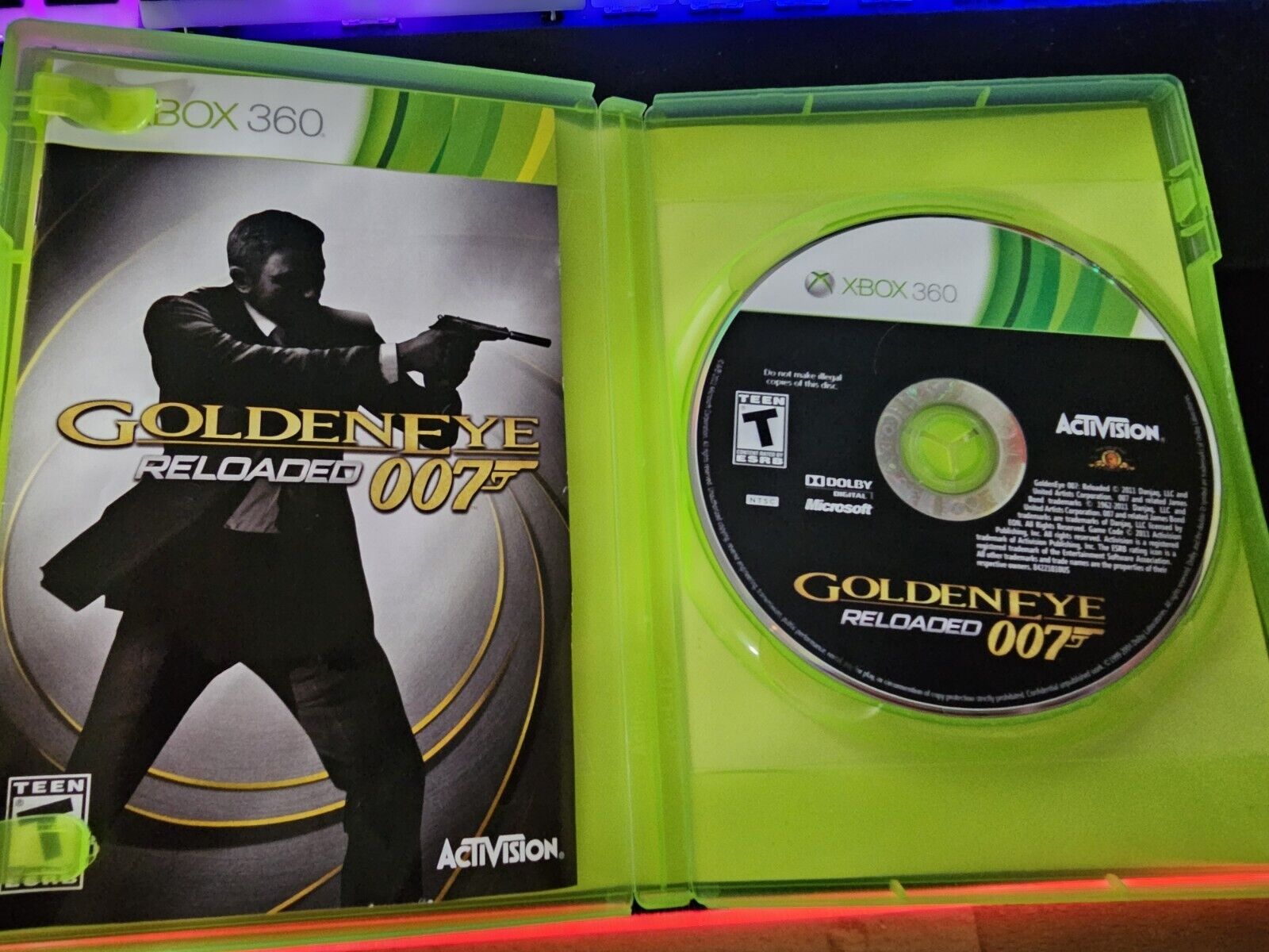 GoldenEye 007: Reloaded (Microsoft Xbox 360, 2011) 47875842212