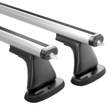 Dachgepäckträger Querstangen M0KD Aero 120cm für Mazda 3, 5, 6, CX7, CX9, MPV