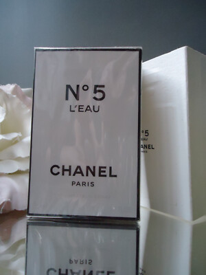 Luxury Chanel Giftwrap & Carrier Bag CHANEL No5 L'Eau 35ml EDT New