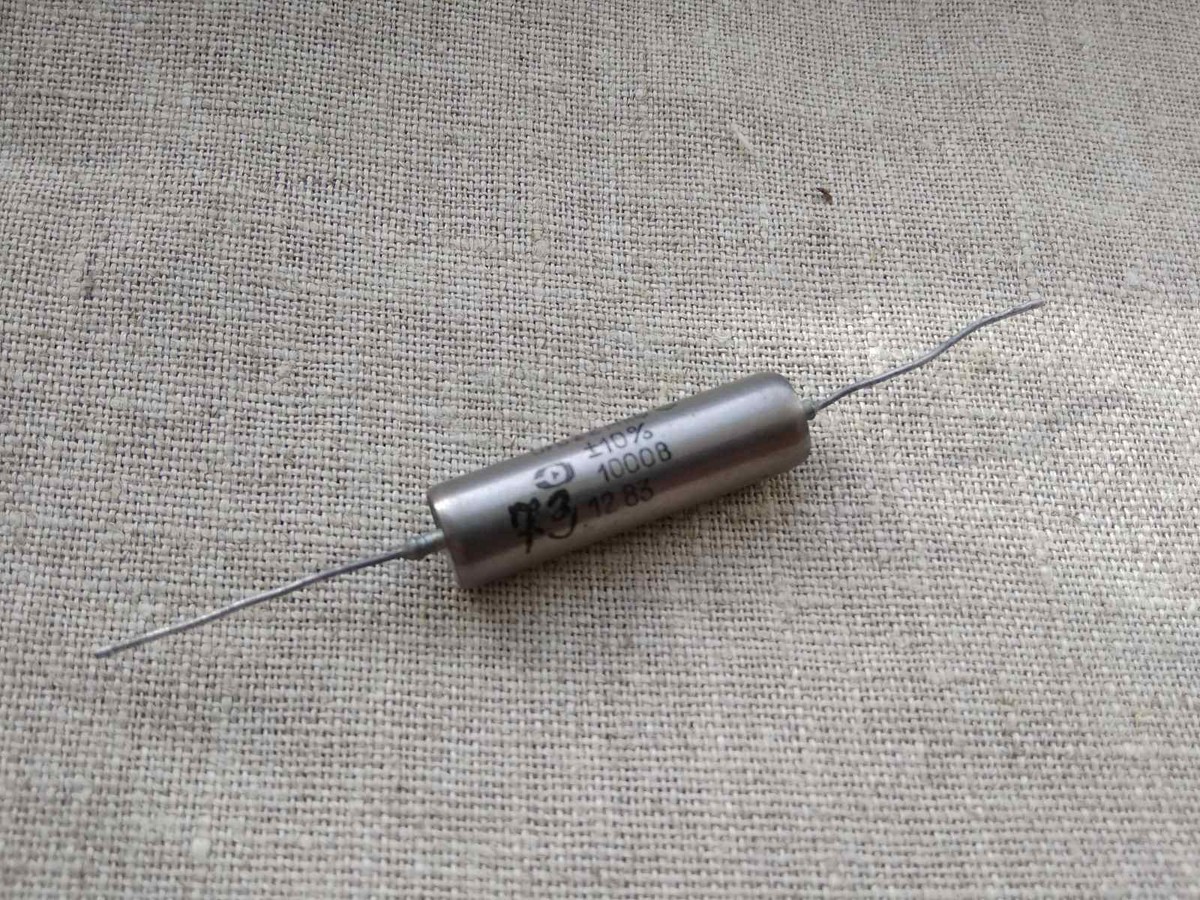 Audio Amplifier Capacitor 1000V .1uF K40Y-9 PIO Capacitor Pair