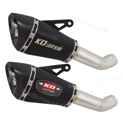 suh2otch専用 Slip-on For Kawasaki Z H2 20-23 ZH2 SE 21-23 Modified Exhaust Tips