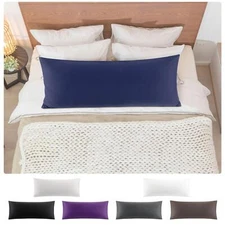 100% Cotton Body Pillowcases 1Pcs Soft with Zipper Closure