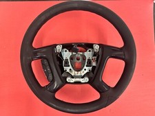 07-13 Gm Silverado Tahoe Foam Steering Wheel Black With Cruise Oem 07-13 Gm Silverado Tahoe Foam Steering Wheel Black With Cruise Oem