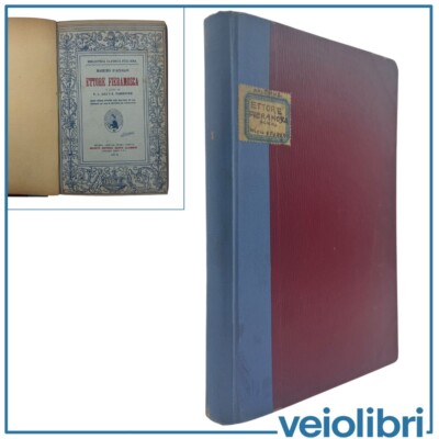 Ettore Fieramosca Massimo D Azeglio Dante Alighieri 1933 Klassiker Literatur