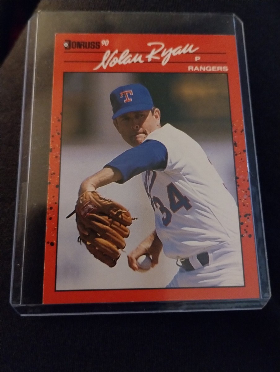 1990 Donruss - #166 Nolan Ryan Error On Back | eBay