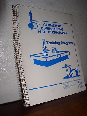 Geometric Dimensioning and Tolerancing Training Program (1996,3'rd Edition,PB)