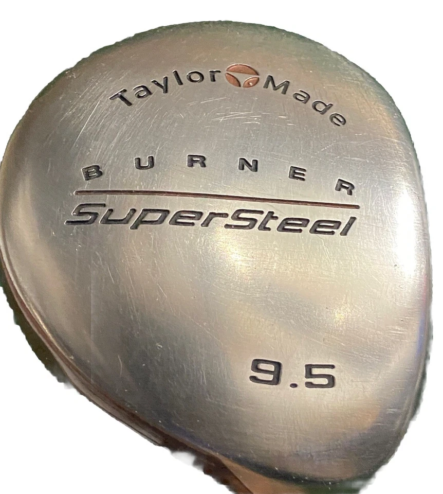 Controlador de quemador TaylorMade SuperSteel 9,5* diestro S-90 grafito rígido 43,5" buen agarre Foto 2 de 4