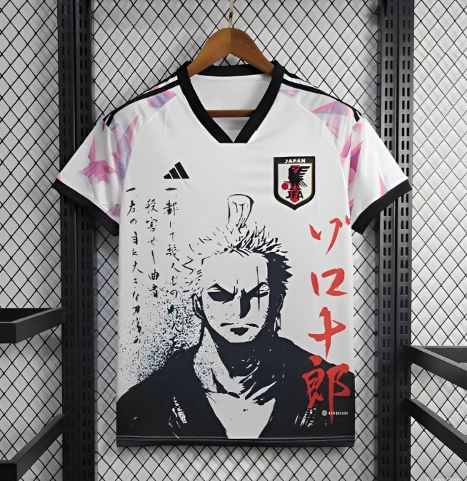 Japan Soccer One Piece Zoro Anime Special Concept Edition S,M,L,XL
