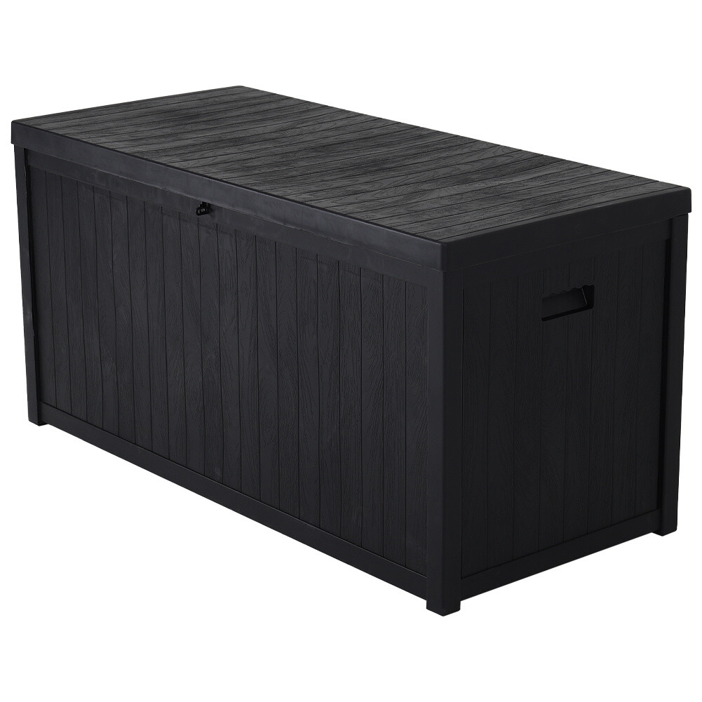 Extra Large 430Ltr Garden Cushion Storage Box Waterproof Patio Deck