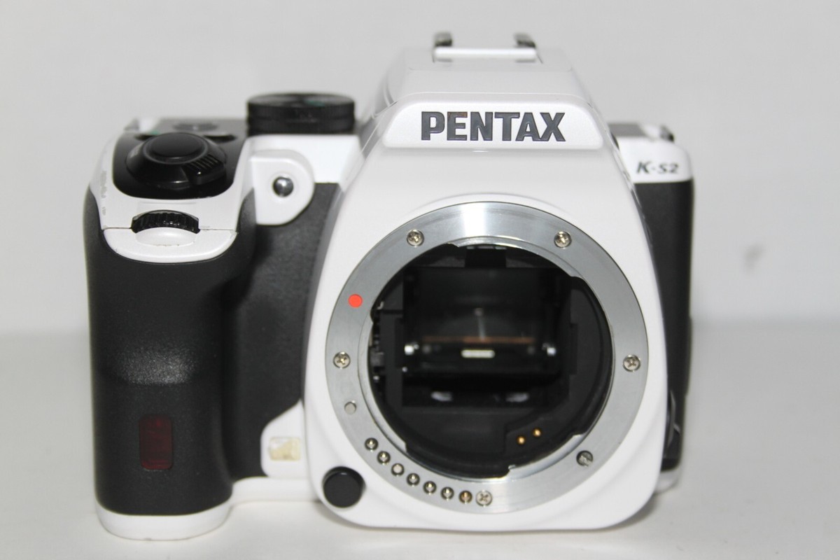 Pentax K-S2 20.1 MP Camera Body ONLY - White | eBay