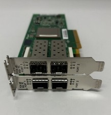 2x Dell Qlogic QLE2562 PCI-E x8 8GB Fibre Channel Dual Port Host Bus Adapter