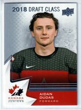 2020-21 Upper Deck Team Canada Juniors #91 Aidan Dudas - Team CANADA