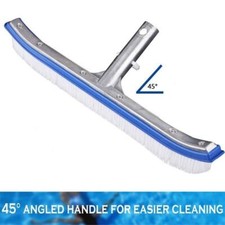 Cepillo Escoba Piscina Escoba Resistente 45 cm Lados Curvos para Fácil Limpieza Cepillo