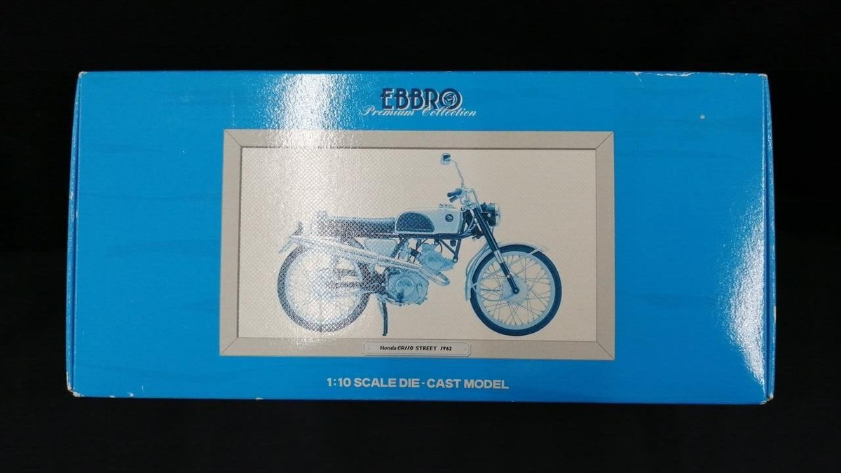 EBBRO 1:10 Premium Collection Honda CR110 STREET 1962 | eBay