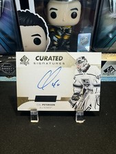 2022-23 SP Authentic - SP Curated Signatures #SPC-PC Cal Petersen /199 (AU)
