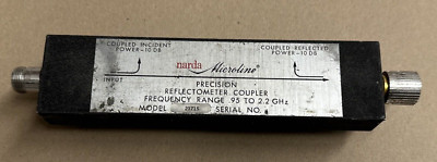 Narda 23715 Precision Reflectometer Coupler 10 dB .95 - 2.2 GHz