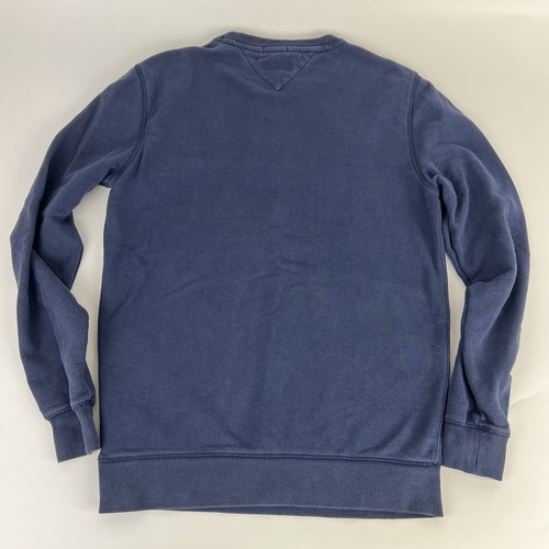 Suéter Jersey Vintage Tommy Hilfiger Denim Nueva York Azul Marino Talla Para Hombres UK M - Imagen 5 de 5