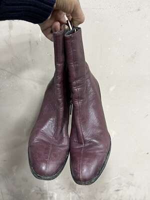 Dear Frances Leder Spirit Blockabsatz Stiefel 39